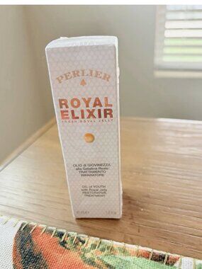 Perlier Royal Elixir Oil of Youth Face Serum Royal Jelly 1.5 oz Anti Aging New
